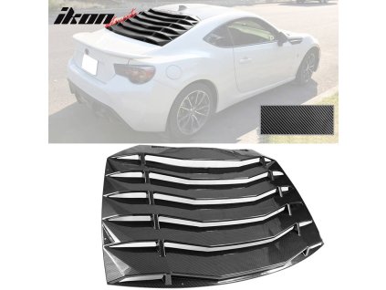 Scion FRS 2013-2016 Mřížka na okno zadní potisk z uhlíkových vláken
