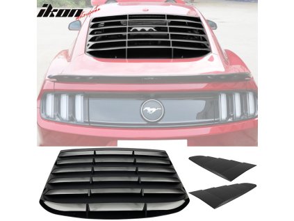 Ford Mustang Coupe CV 2015-2023 Mřížka na okno zadní ABS PP nenatřená černá