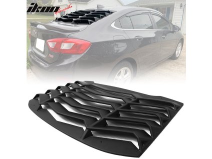 Chevrolet Cruze 2016-2019 Mřížka na okno zadní ABS nenatřená černá