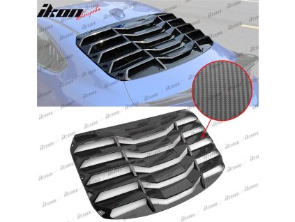 Subaru BRZ Toyota GR86 2022-2025 Mřížka na okno zadní ABS tisk z uhlíkových vláken