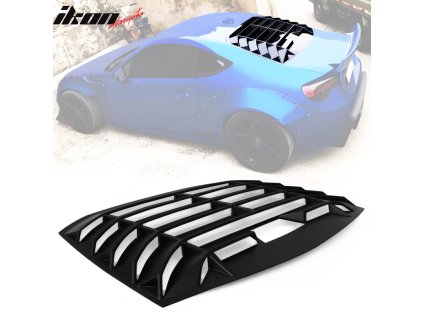 Scion FR-S Toyota 86 Subaru brz 2013-2020 Mřížka na okno zadní nenatřená černá