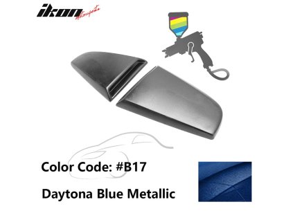 Nissan 350Z Coupe 2003-2008 Mřížka na okno boční garnet fire metalická/Daytona modrá metalická linka