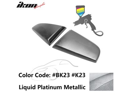 Nissan 350Z Coupe 2003-2008 Mřížka na okno boční tekutá platinová metalíza