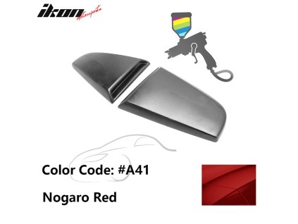 Nissan 350Z Coupe 2003-2008 Mřížka na okno boční norago červená