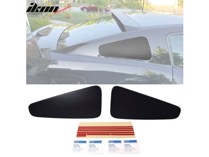 Ford Mustang GT350 2010-2014 Mřížka na okno boční ABS matně černá lakovaná