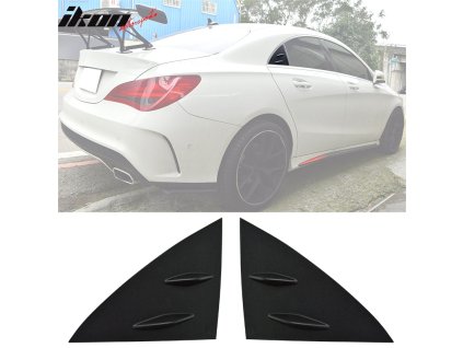 Mercedes Benz W117 C117 CLS-Class 4Dr 2014-2019 Mřížka na okno boční ABS matná černá