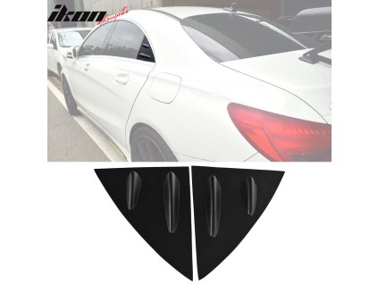 Mercedes Benz W117 C117 CLS-Class 4Dr 2014-2019 Mřížka na okno boční ABS matná černá