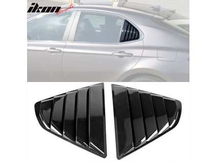 Toyota Camry 2018-2024 Mřížka na okno boční Hydro dip z uhlíkových vláken lesklá hladká
