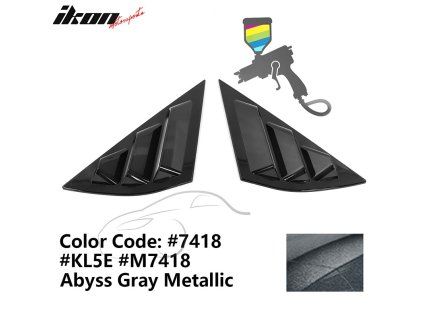 Ford Mustang Mach-E 2021-2023 IKON PC gris métallisé Abyss