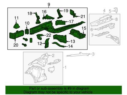 Chevrolet Camaro 6.gen F kolejnice 23339979, 23383880, 23506990, 84161366, 84458870, 84520229, 84594847, 84660987, 84941932