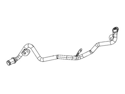 Dodge RAM 1500 5.gen DT Hadice chladiče EGR 68490191AA