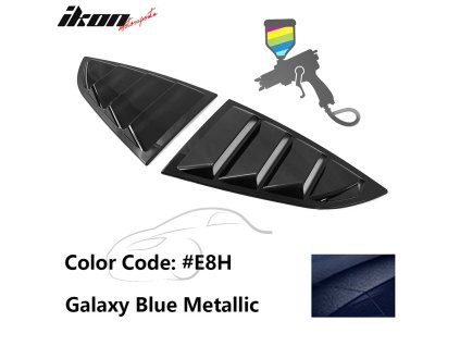 Subaru BRZ Toyota GR86 2DR 2022-2025 Mřížka na okno boční IKON PC metalíza Galaxy Blue