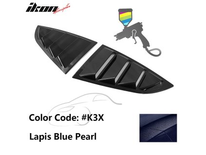 Subaru BRZ Toyota GR86 2DR 2022-2025 Mřížka na okno boční IKON PC Lapis Blue Pearl