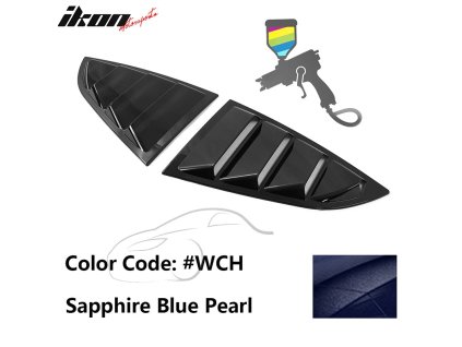 Subaru BRZ Toyota GR86 2DR 2022-2025 Mřížka na okno boční IKON PC Sapphire Blue Pearl