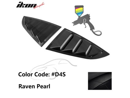 Subaru BRZ Toyota GR86 2DR 2022-2025 Mřížka na okno boční IKON PC Raven Pearl