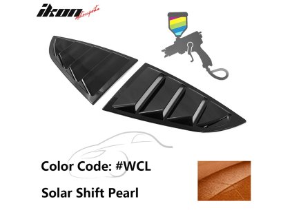 Subaru BRZ Toyota GR86 2DR 2022-2025 Mřížka na okno boční IKON PC Solar Shift Pearl