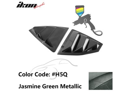 Subaru WRX 2022-2025 Mřížka na okno boční IKON PC metalíza Jasmine Green