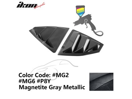 Subaru WRX 2022-2025 Mřížka na okno boční IKON PC šedá metalíza Magnetite