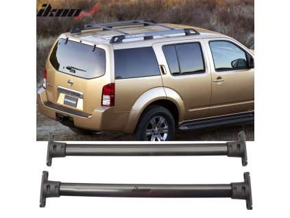 Nissan Pathfinder 2005-2012 Nosič na střechu hliník černý