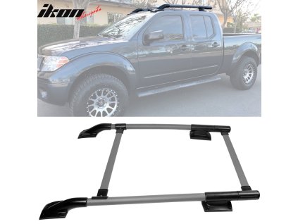 Nissan Frontier 2005-2022 Nosiče na střechu hliník ABS stříbrná