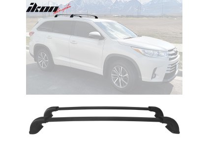 Toyota Highlander 2014-2019 Nosič na střechu hliník černá