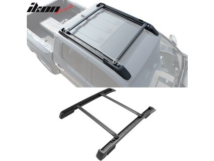 Toyota Tacoma Double Cab 2024-2025 Nosič na střechu ABS hliník černá