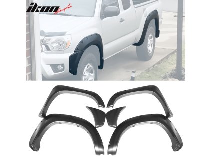 Toyota Tacoma Toyota Tacoma Rozšíření blatníků PP Pocket River styl černá