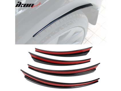 Tesla Model Y 2020-2023 Rozšíření blatníků ABS lesklá černá