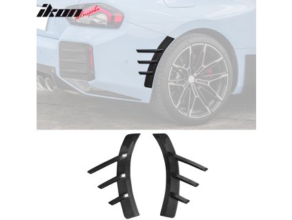 BMW G87 M2 2023-2024 Rozšíření blatníků M Performance styl uhlíková vlákna lesklá černá