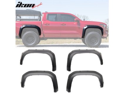 Toyota Tacoma 2024-2025 Rozšíření blatníků PP Pocket styl černá