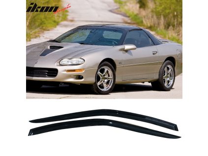 Chevrolet Camaro Pontiac Firebird 1993-2002 Ofuky oken Slim styl akryl kouřová tónovaná