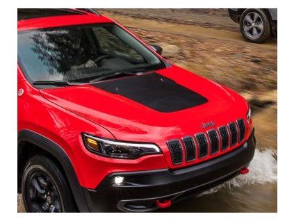 Jeep Cherokee KL Sticker de capot noir