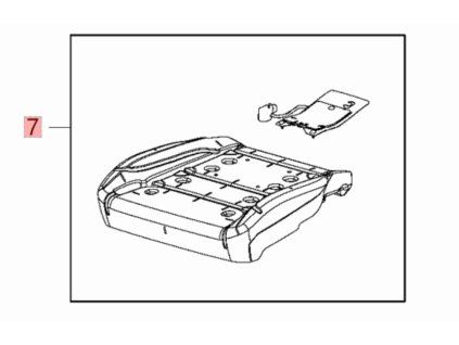 Dodge RAM 1500 5.gen DT Kit de module de classification des passagers 68396574AF