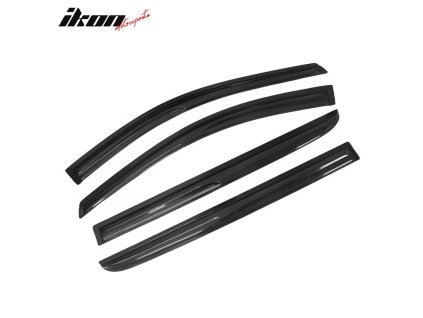 Honda Odyssey 2005-2007 Ofuky oken Mugen styl akryl kouřová tónovaná