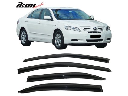 Toyota Camry 2007-2011 Ofuky oken Mugen styl akryl kouřová tónovaná