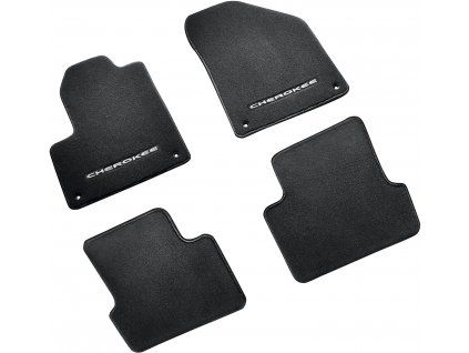 Jeep Cherokee KL Tapis de sol textile 2014-2015