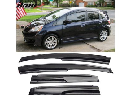 Honda 2009-2013 Ofuky oken ABS Mugen styl nenatřené