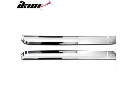 Kia Soul 2010-2013 Déflecteurs de vitres ABS chrome