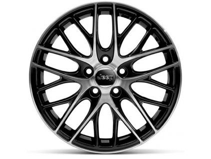 Llanta Jeep Cherokee KL Black Painted 17´