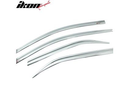 Toyota Camry 2012-2014 Déflecteurs de vitres ABS chrome