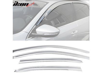Volkswagen Passat 2012-2019 Déflecteurs d'air ABS chrome