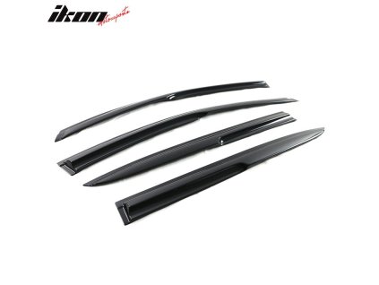 Honda Accord 4-Door Sedan 2013-2017 Ofuky oken Mugen styl akryl kouřová tónovaná