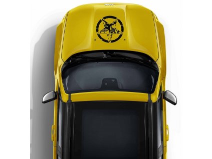 Jeep Renegade Hood Sticker US Army camouflage