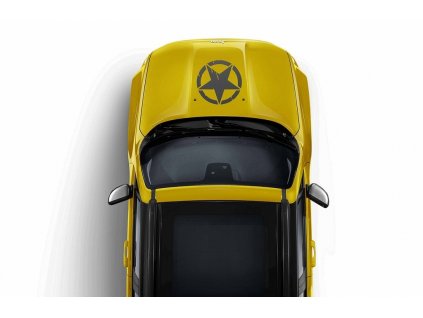 Jeep Renegade Hood sticker US Army satin gray