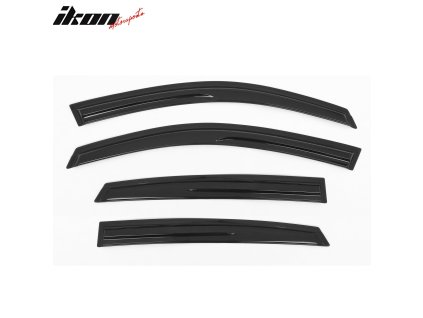 Honda Civic Sedan 2016-2021 Ofuky oken Mugen styl akryl kouřová tónovaná