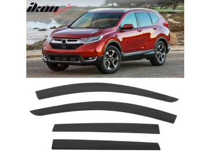 Honda CR-V 2017-2022 Ofuky oken Low Profile styl akryl kouřová tónovaná