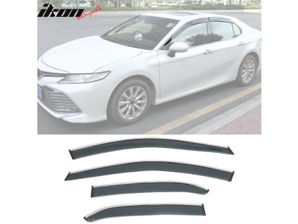 Toyota Camry 2018-2023 Ofuky oken Slim styl akryl chromový proužek