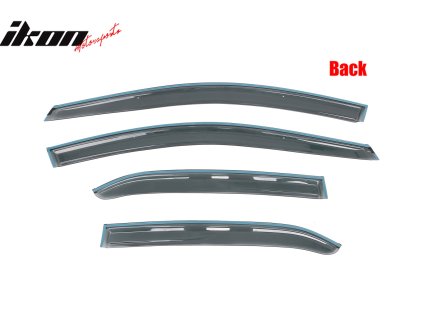 Toyota Camry 2018-2023 Ofuky oken Mugen styl akryl chromový proužek