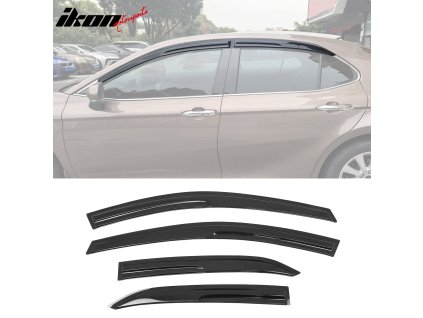 Toyota Camry 2018-2024 Ofuky oken Mugen V2 styl akryl kouřová tónovaná