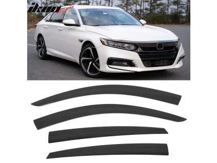 Honda Accord Sedan 2018-2025 Ofuky oken Low profile styl akryl kouřová tónovaná